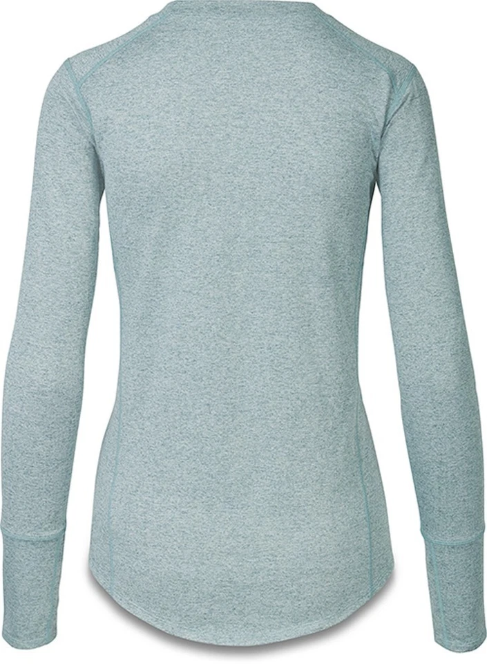 Camisa para mujer Dakine Larkspur peso medio capa base verde azulado profundo brezo Foto 2 de 2