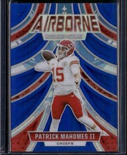 2024 Panini Rookies & Stars Airborne Patrick Mahomes II #12 Blue 32/50