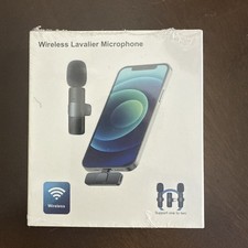 Wireless Lavalier Microphone Iphone/IPad 1to2