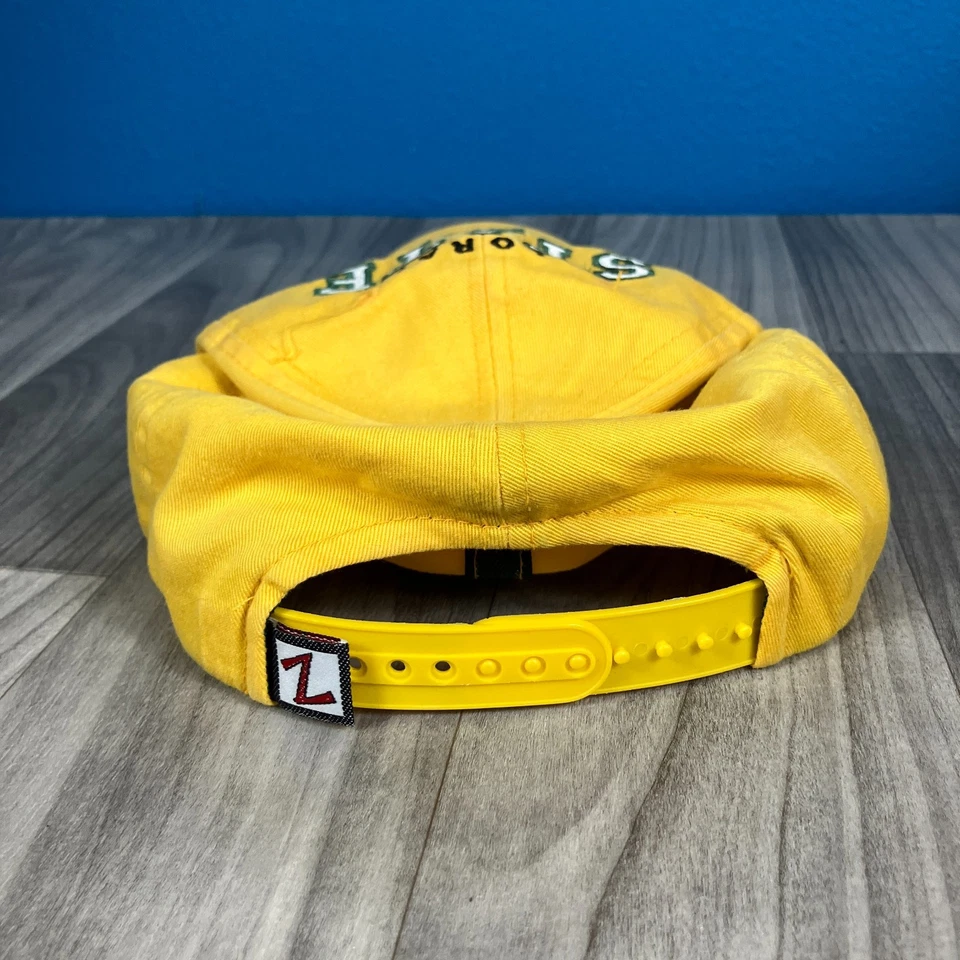 Vintage Colorado State Rams Hat Zephr Graf-x Yellow Strapback OSFA - Image 3 of 4