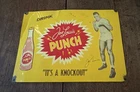 Vintage Drink “Joe Louis Punch” Tin Embossed Boxing Soda Advertising Sign