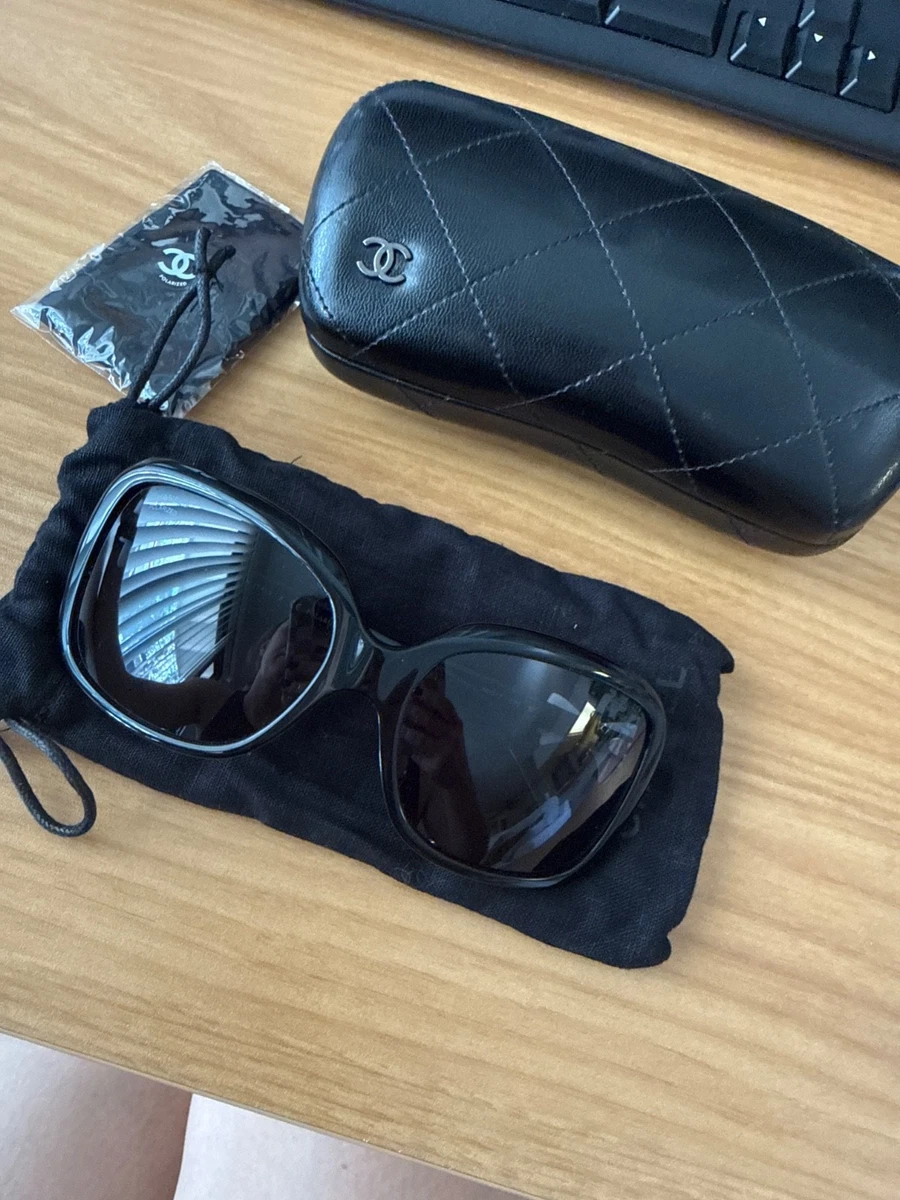 CHANEL Black with Vintage Sunglasses for Women for sale | eBay