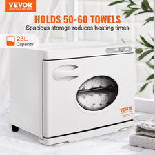 Hot Towel Warmer 23L Large Capacity Spa Hot Towel Warmers with See Through Wind