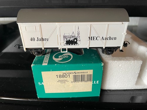Sachsenmodelle 18801 Werbewagen Modelleisenbahnclub Aachen  Top + OVP | Zustand: Neu
