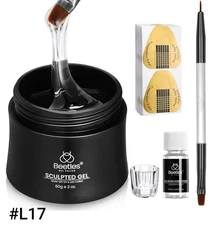 Beetles Builder Gel for Nails 60g Sculpture Hard Gel*Damaged Box* Exp 5/28 #L17