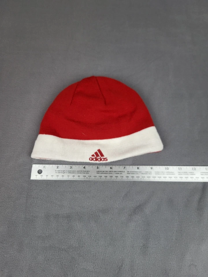 Gorro de hockey Wisconsin Badgers adulto talla única sombrero gorra calavera 2010 hockey clásico Foto 3 de 4