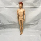 Vintage Allan Doll Titian Molded Hair Brown Eyes Straight Legs Mattel 1960