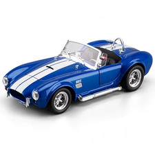 1:24 Ford Shelby Cobra 427 Roadster 1965 S/C Alloy Metal Diecast Model Car Colle