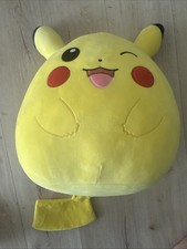 Winking Pikachu Squishmallow Pokemon 14" Plush