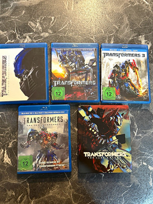 Transformers Blu-ray Sammlung 2-Disc Special Edition 3D Digital Copy FSK 12