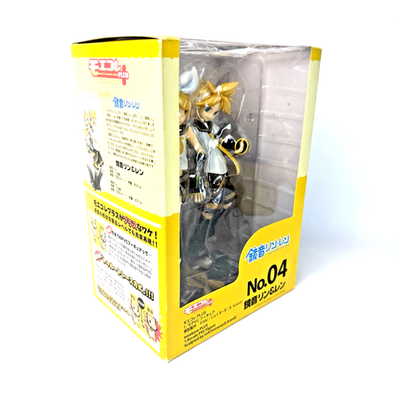 Kagamine Rin & Len フィギュア moekore PLUS Volks Moekore Plus 04 Vocaloid Kagamine Rin Len 1/6 PVC Figure
