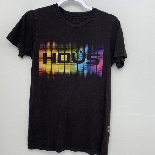 Hous T-shirt Unisex Size Small Short Sleeves Shirt Tee Black Graphic - Picture 2 of 7