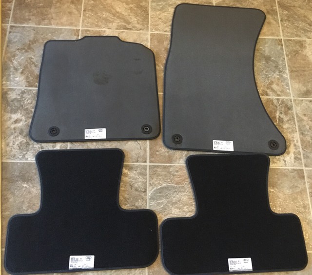 AUDI Q5 Black Carpet Floor MATS 21702A 8R0864450B QA5 S5D.730D.EQA5