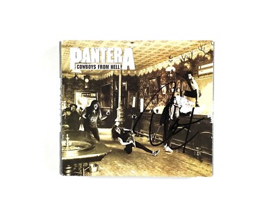 Pantera Signed Cowboys From Hell 3 CD Set Demos Live Deluxe