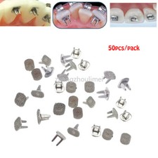 50 pc Lingual rest Bite Turbos Openner Bondable Hinge Tongue Crib Tongue Tamers