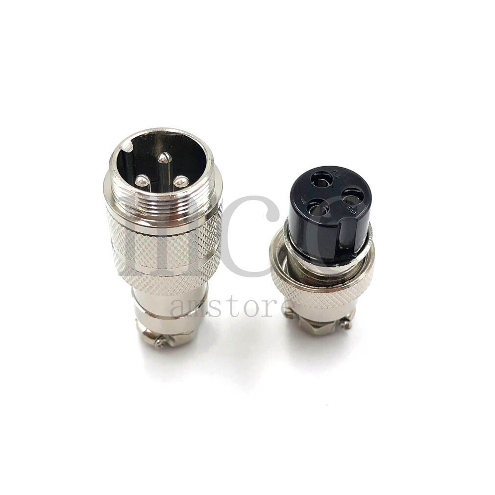 GX20 - 3 Pin 20mm Male Female Aviation Cable Connector Connector