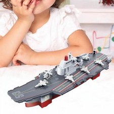 Aircraft Carrier Toy Creativity Naval Ship Model for Gifts Ages 6 Years Old