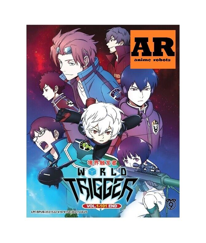 World Trigger Season 1-3 (1-101End) Anime DVD English subtitle Region 0