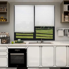 Cordless Light Filtering Cellular Shades Window Blinds Honeycomb-Free shipping