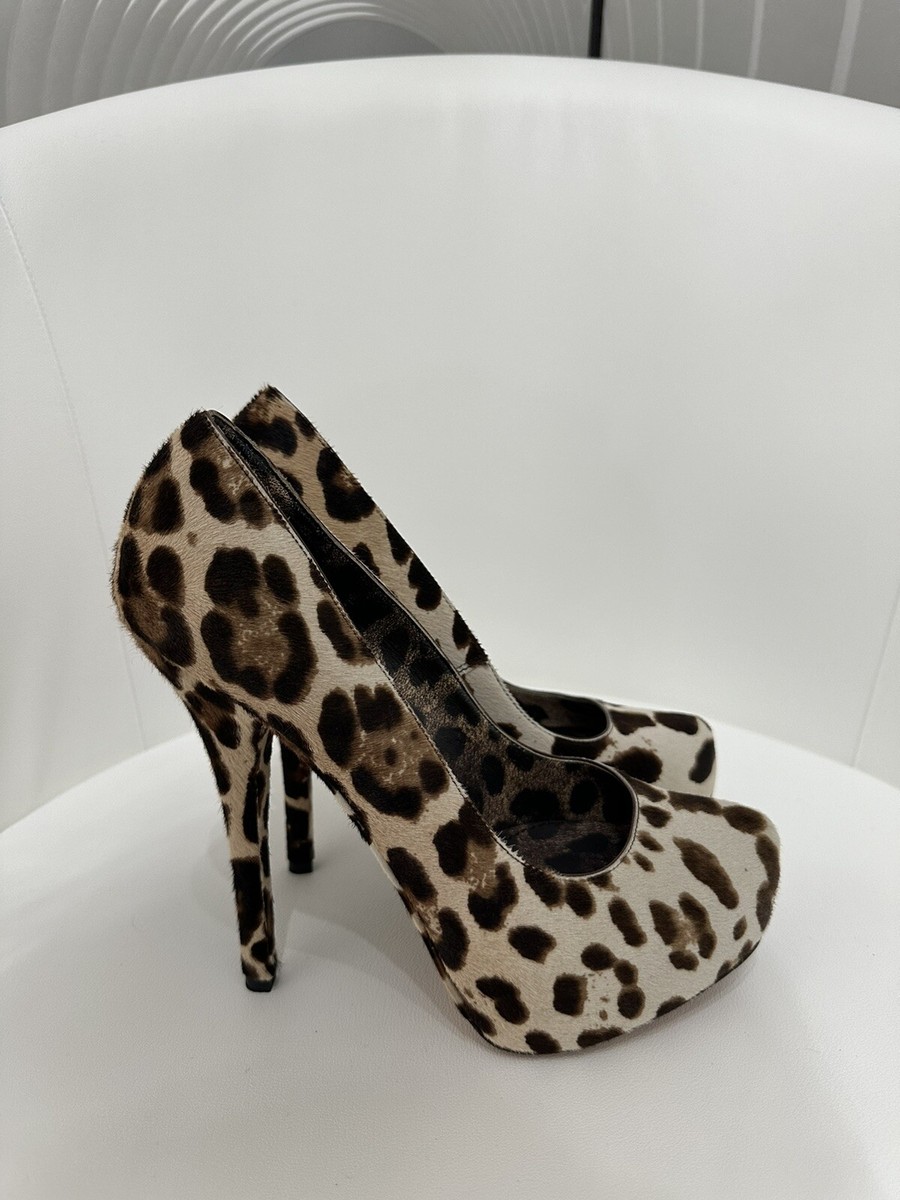 Gabbana Leopard Pony Print Shoes Dolce Gabbana Shoes Dolce Gabbana