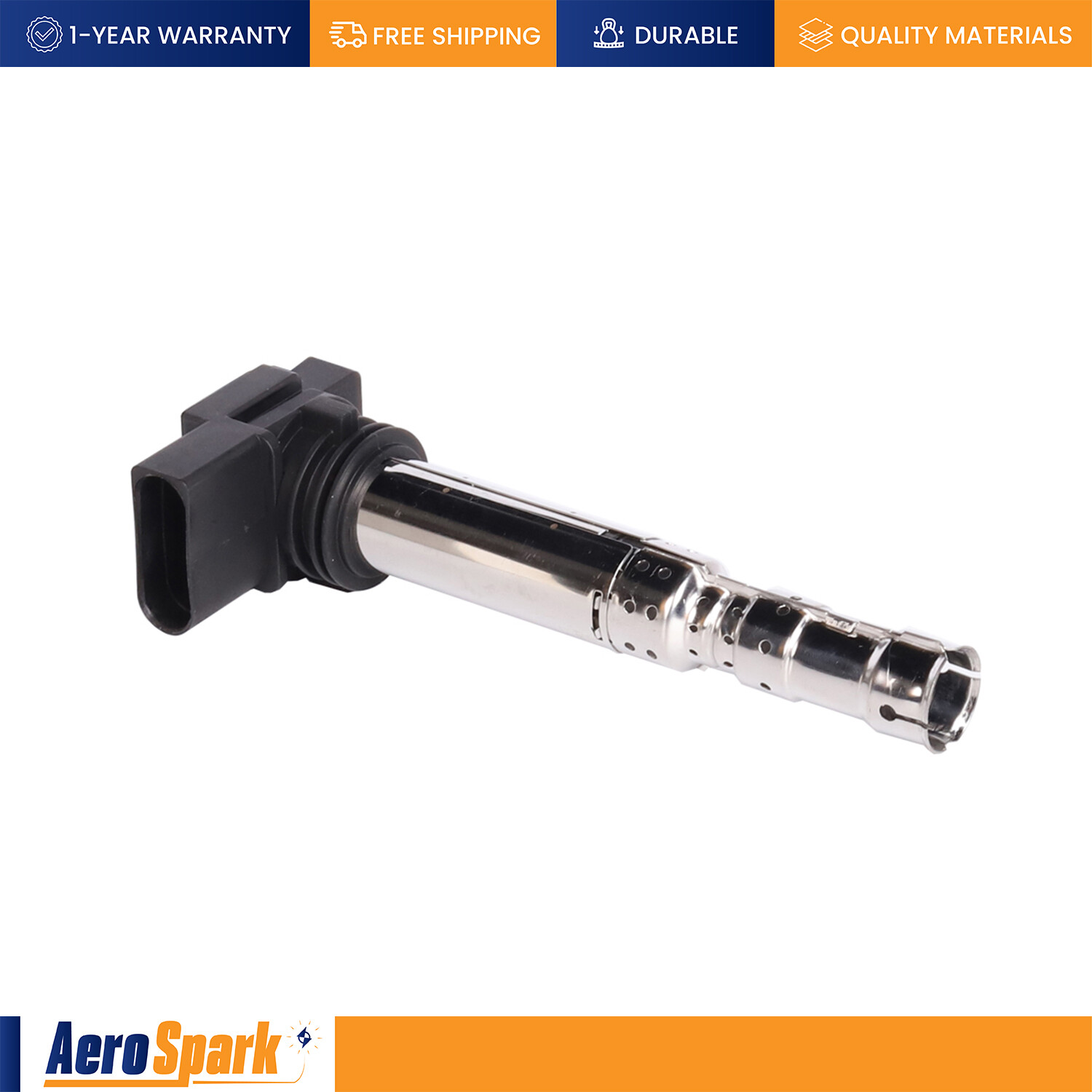 12X Ignition Coil & 12X Autolite Spark Plug for 03-12 Bentley Continental 6.0L