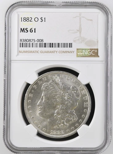1882-O MORGAN DOLLAR ~ VAM 17-A ~ NGC MS61!