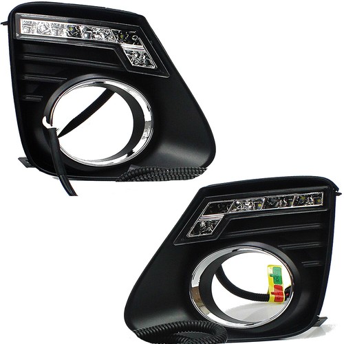 LED Daytime Running Lights For Toyota Corolla Altis 2011 2012 2013 - 第 1/8 張圖片