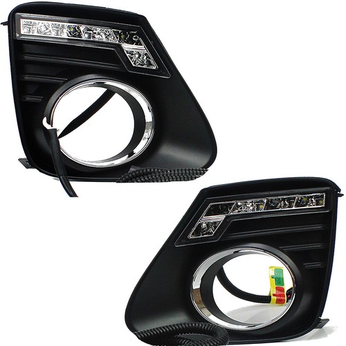 LED Daytime Running Lights For Toyota Corolla Altis  2011 2012 2013 - Picture 1 of 8