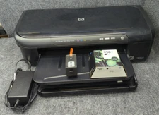 HP Officejet 7000 Wide Format Digital Photo Inkjet Printer New Cartridges Bundle