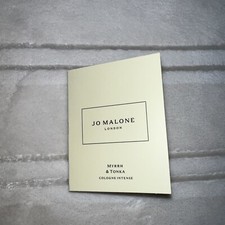Jo Malone London Myrrh Tonka Cologne Intense Sample Spray .05oz, 1.5ml in Card