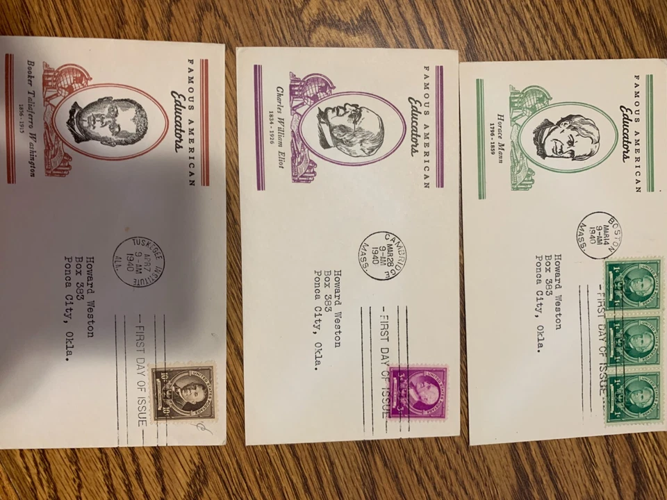 15 Famous Americans First day of Issues Stamps - Image 3 of 4