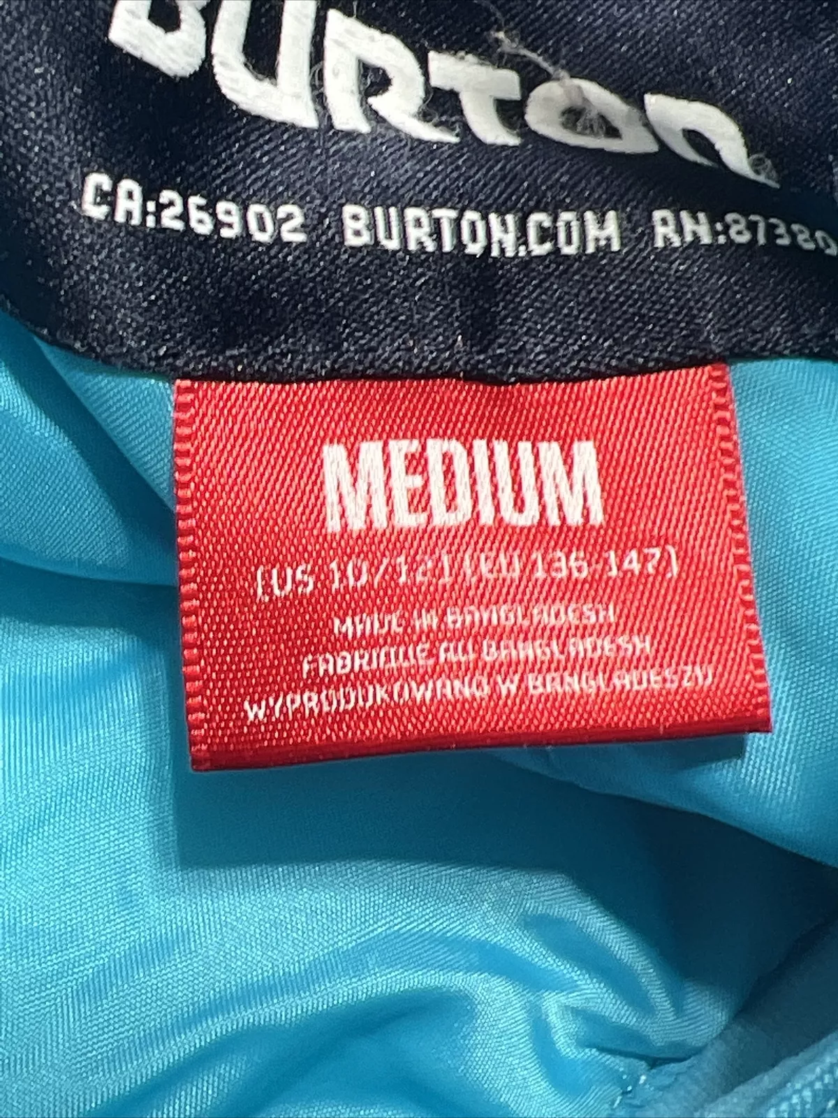 burton dryride snowboard adjustable waistband pants