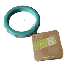 Crazy 8 Girls One Size Aqua Gemmed Bracelet