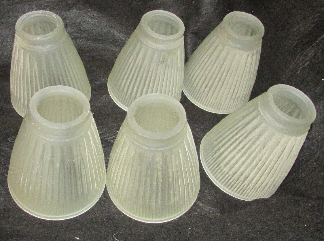 6 Frosted Glass Ceiling Fan Lamp Shades 2