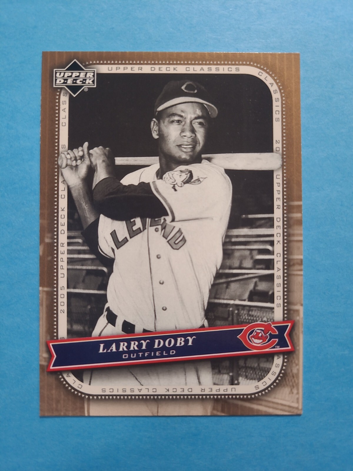LARRY DOBY 2005 UPPER DECK CLASSICS BASEBALL CARD # 65 F7941