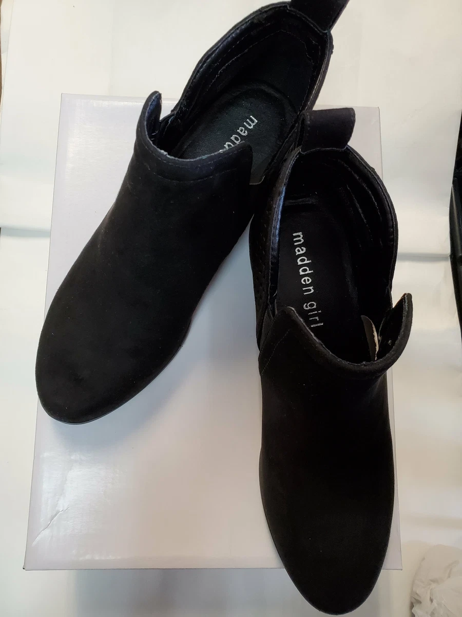 Steve Madden Girl Westie Ankle Ladies Boots Black eBay
