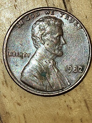 1982 No Mint Mark, Lincoln Copper Cent, 3.09 grams, Rare, Error | eBay