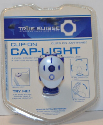 TRUE SUISSE CLIP-ON CAP-LIGHT