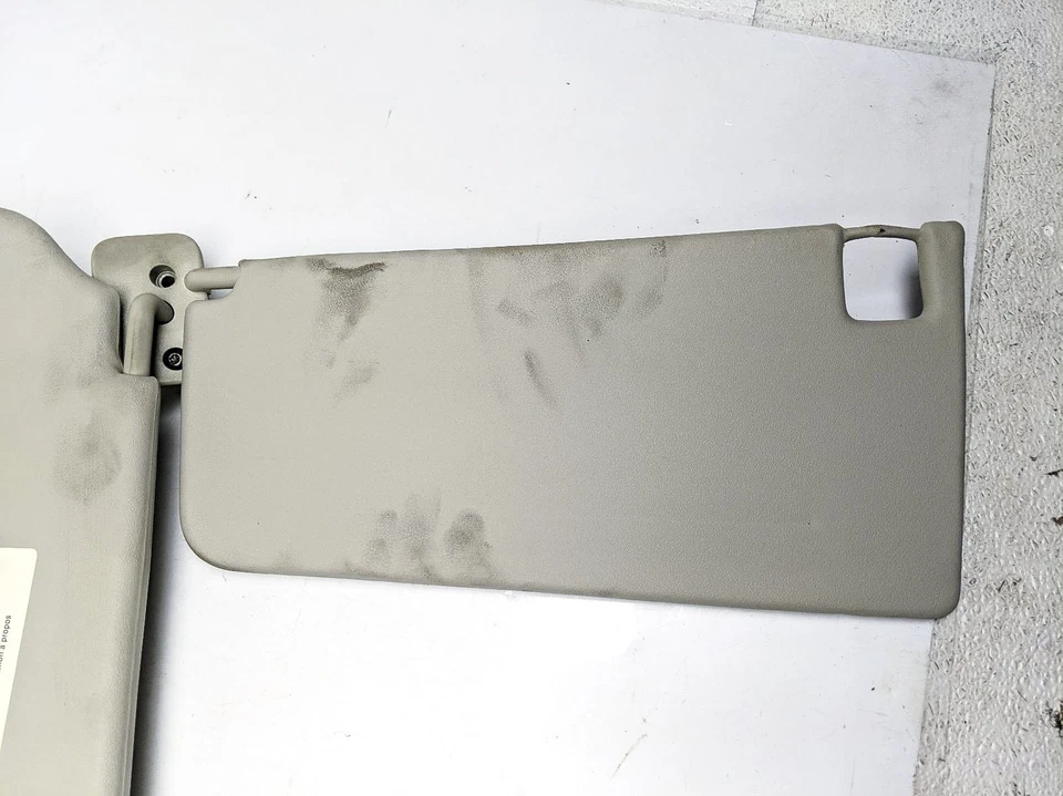 Parasol interior del lado derecho del pasajero Saab 9-5 2006-2009 gris OEM 12781817 Foto 4 de 4