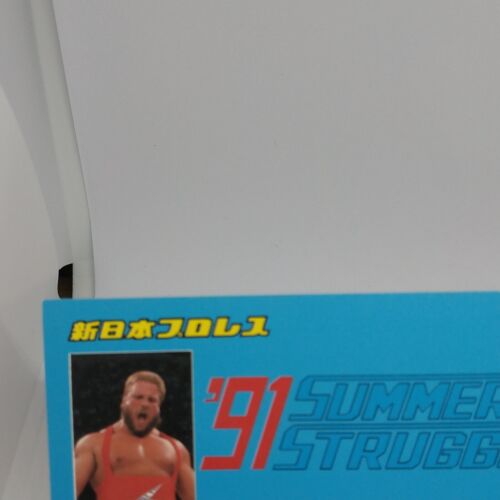 Neu Japan Pro Wrestling 1991 Sommerkampf Spezial Ringseite Ticket unbenutzt - Bild 4 von 11