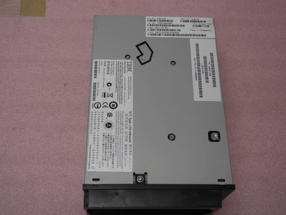 SUN 419888006, LTO4 5.25" FH FC FOR SL500, STK 100051706, 45E1134, TAPE BACKUP - Image 3 of 4