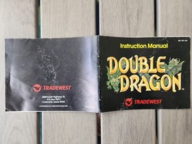 Double Dragon: with Manual and Sleeve (Nintendo, NES, 1988) Authentic!