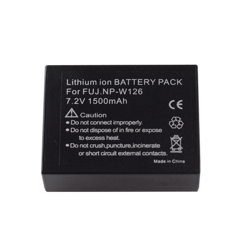 Battery or LCD Charger for Fujifilm NP-W126, NP-W126S X-E3 X-M1 X-T1 X-T2 X-T3 - Picture 30 of 40
