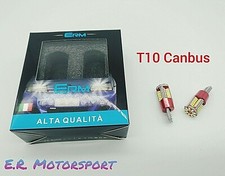 FIAT CROMA 05>10 LAMPADE LED LUCI POSIZIONE 57 LED 3014 W5W T10 CANBUS 1140 Lm