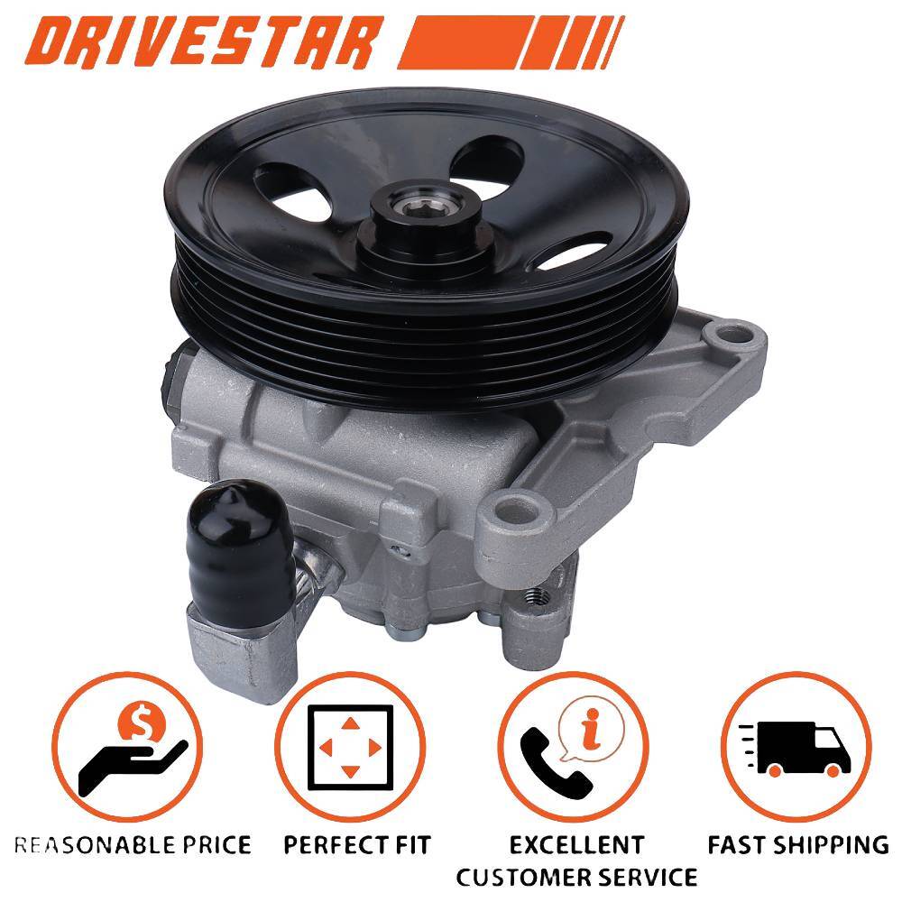 Power Steering Pump w/ Pulley for Mercedes GL450 ML350 E350 R350 S550
