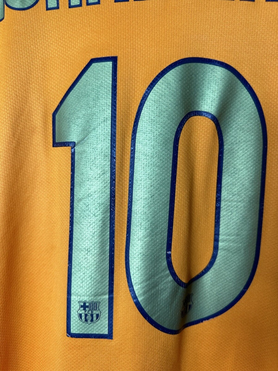 2006-07シーズン FC バルセロナ NIKE 3rdユニフォーム L Vintage Nike 2006-2007 FC Barcelona Away 3rd Jersey Soccer