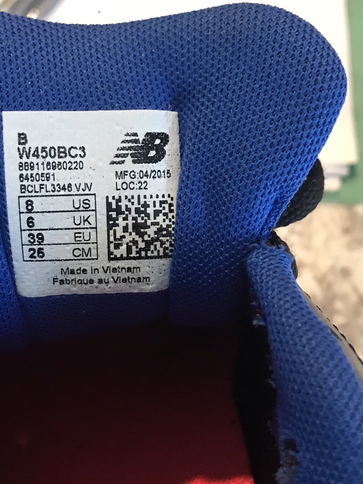 New Balance 450 V3 Women’s Running Shoes Sneakers W450BC3 Sz 8 eBay