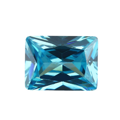 2x3~13x18mm 5A Rectangle Shape Multicolor Loose Cubic Zirconia For Necklace Bead