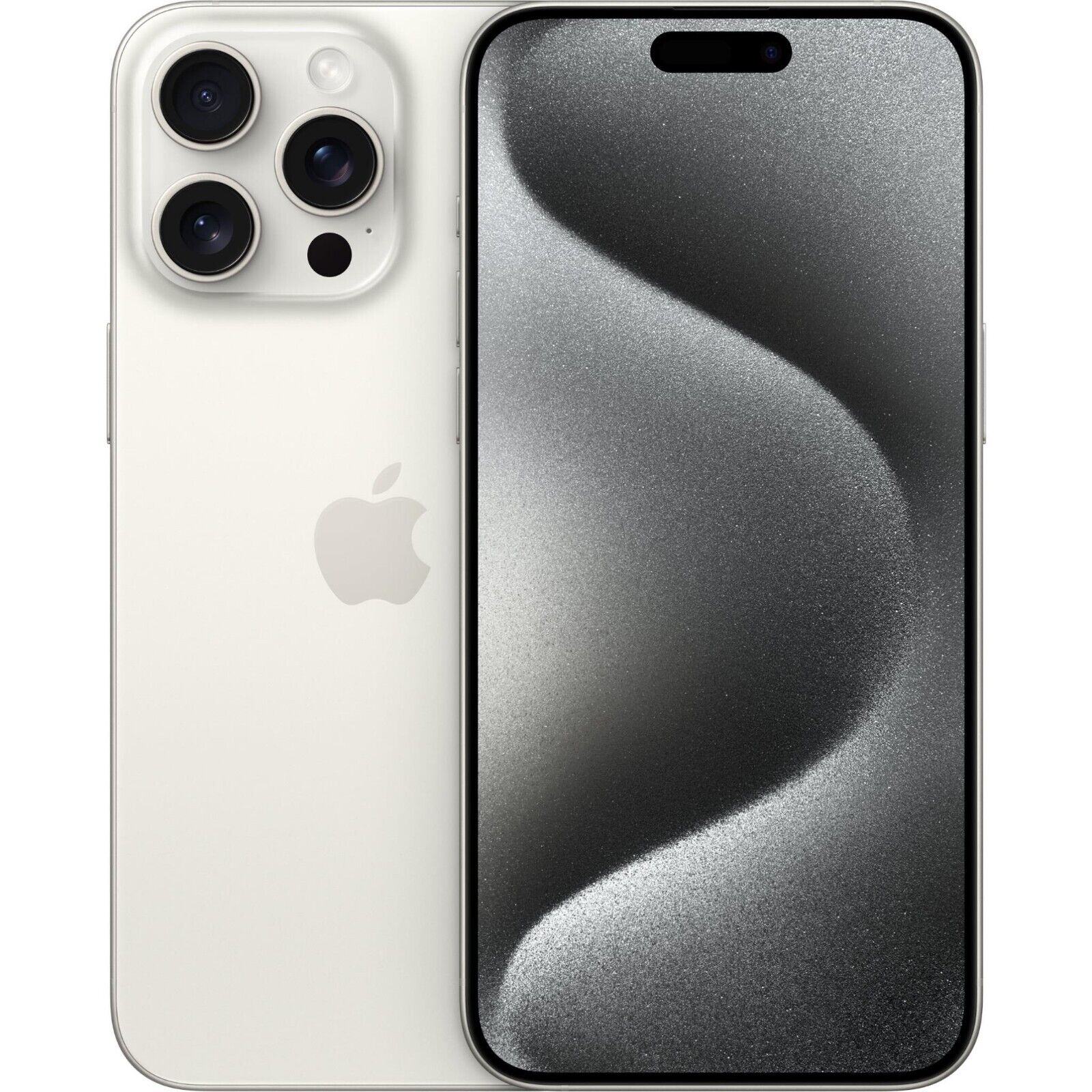 Apple iPhone 15 Pro Max - 256GB - White Titanium (Unlocked)
