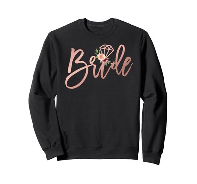 Wedding Shower for Future Mrs Bride to be from Groom Floral Sweatshirt
